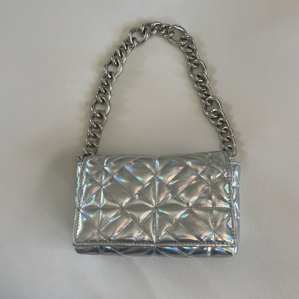 Silver purse